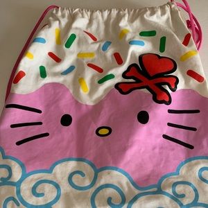 Tokidoki x Hello Kitty drawstring backpack